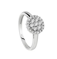 Anello Bliss Donna in Oro bianco Diamante 0.1 Ct 20086501 - 20086501